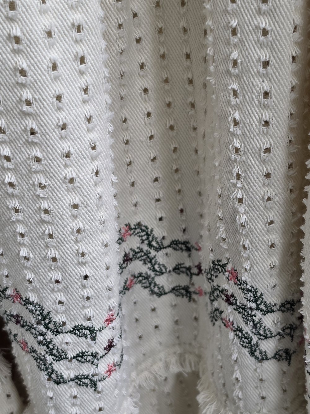 POL Cream Maxi Dress with Pink Floral Bodice - Picture 9 of 9